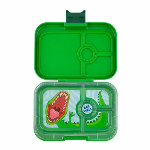 Yumbox panino color verde de dinosaurio