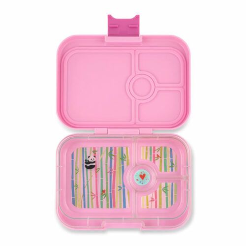 Comprar yumbox panino de color rosa con dibujo de panda