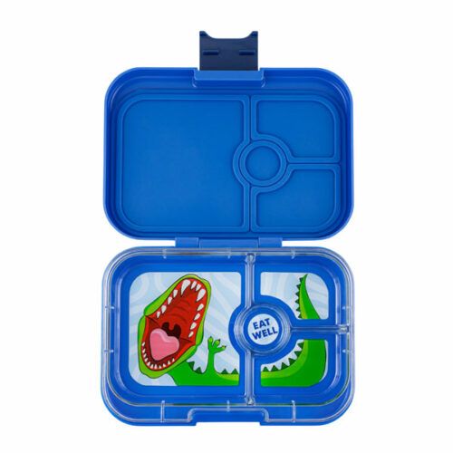 Yumbox panino color azul de dinosaurio